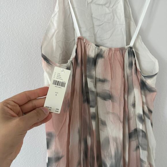 Anthropologie Maeve Halter Sheer Printed Maxi Dress Size Small New - Picture 7 of 7